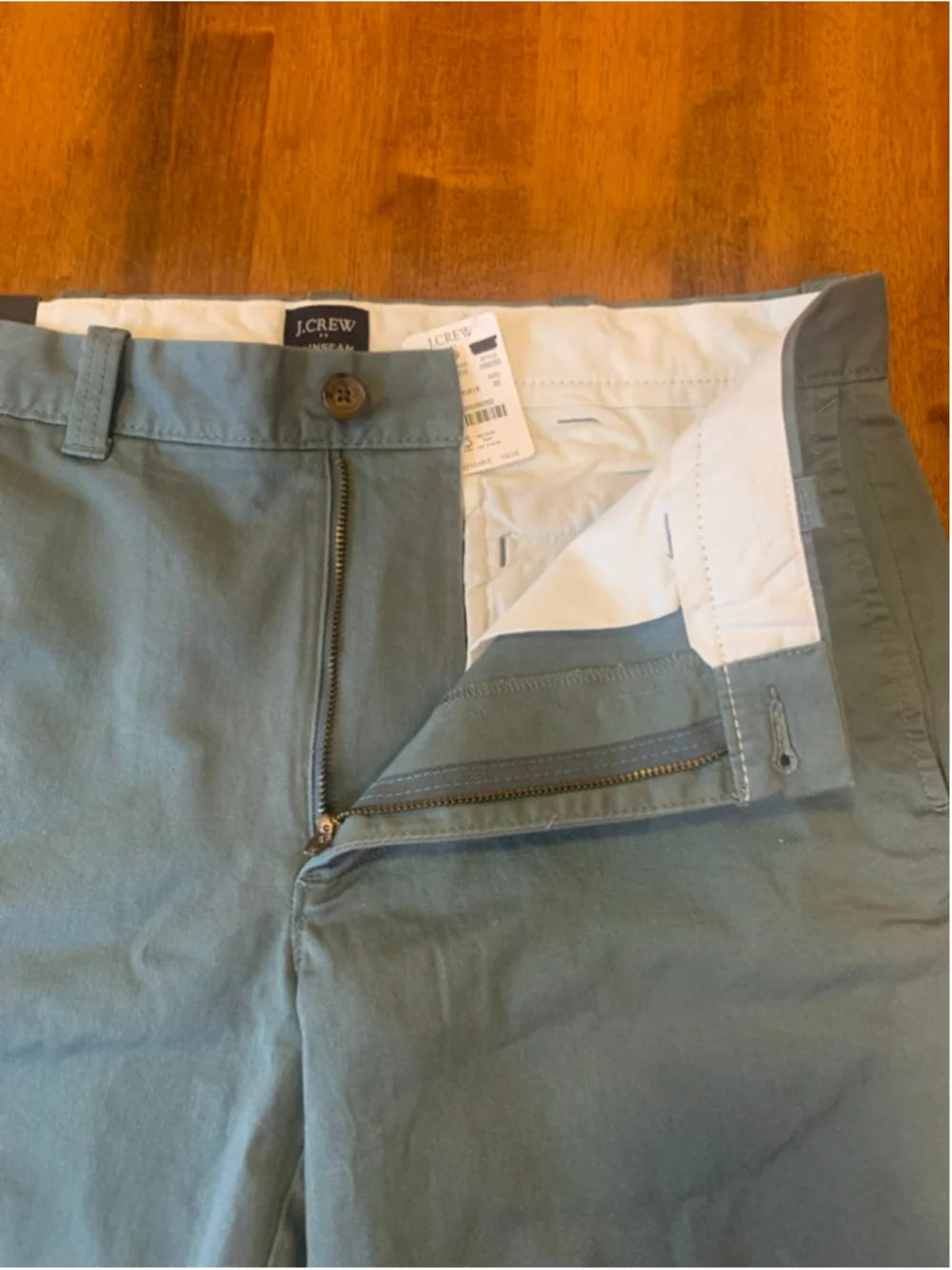 J.Crew NWT Shorts Size 32 Green